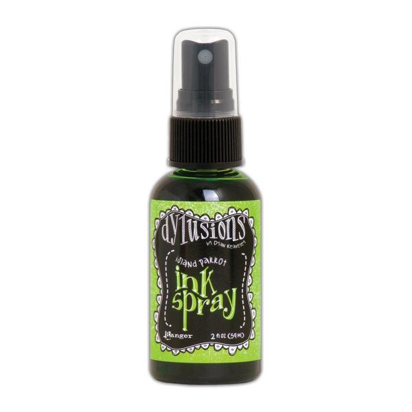 Ranger Ink - Dylusions Ink Spray 59ml "Island Parrot" Design by Dylan Reaveley