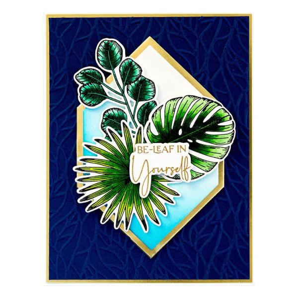 Spellbinders - Press Plate & Dies "Tropical Leaves"