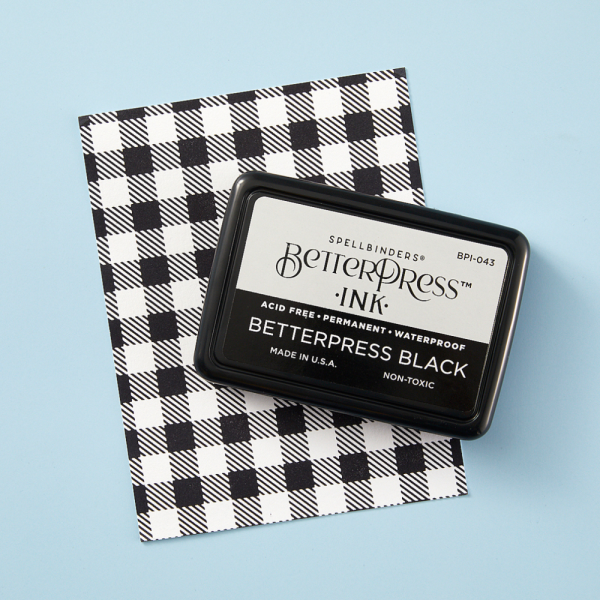 Spellbinders - Stempelkissen "Black" BetterPress Ink