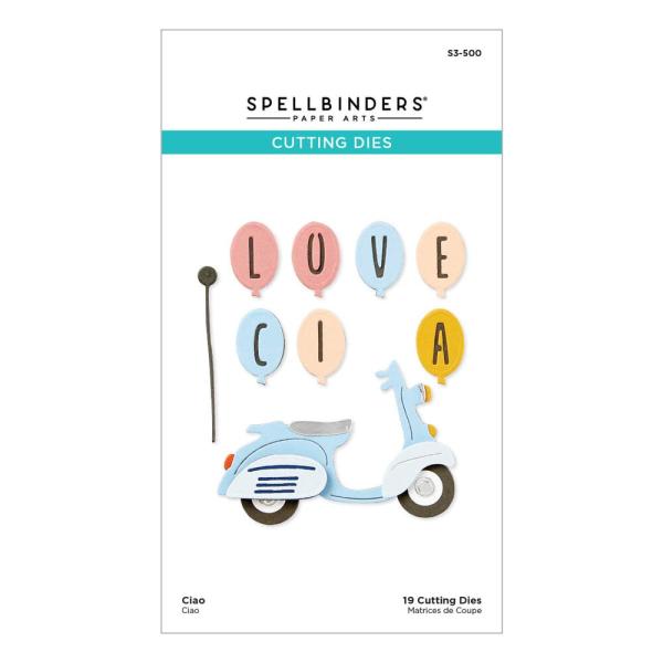 Spellbinders - Stanzschablone "Ciao" Dies