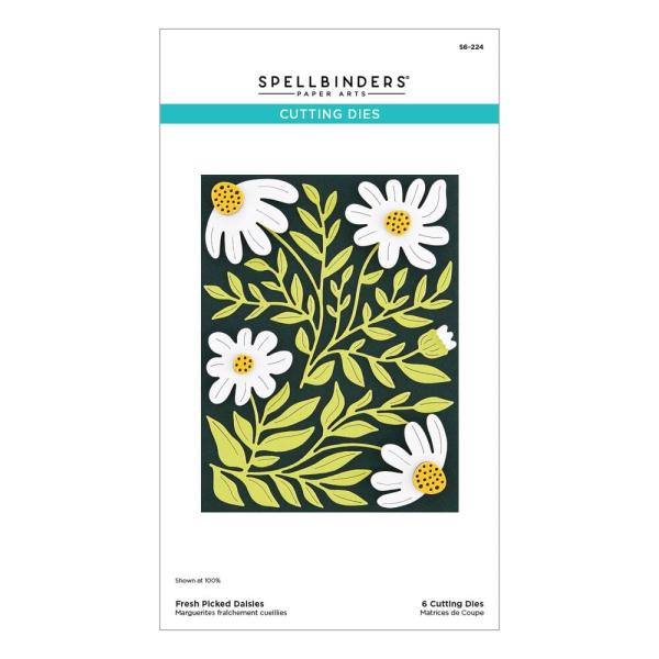 Spellbinders - Stanzschablone "Fresh Picked Daisies" Dies