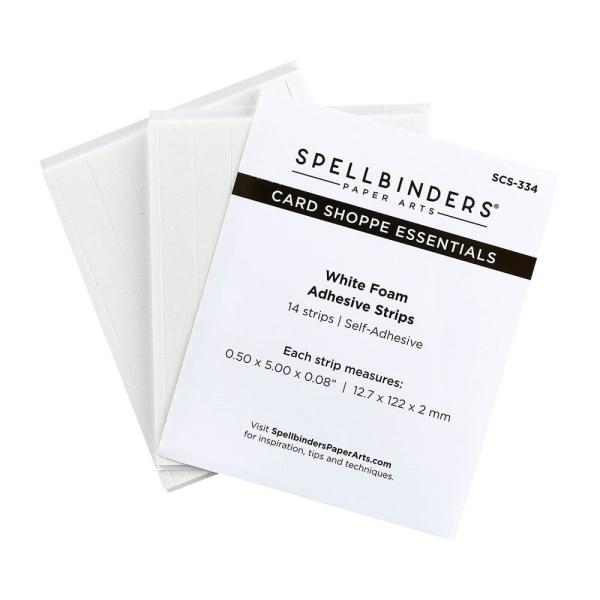 Spellbinders - 3D Klebestreifen "White Foam Adhesive Strips 2mm" 