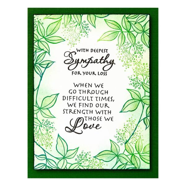 Stampendous - Stempelset "Sincere Sentiments" Clear Stamps