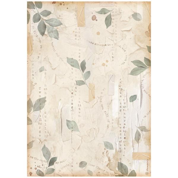 Stamperia - Decopatch Papier "Leaves" Decoupage A4 - 6 Bogen  