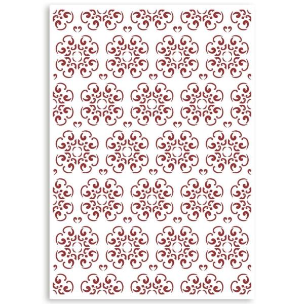 Stamperia - Schablone A4 "Casa Granada Wallpaper Tiles" Stencil