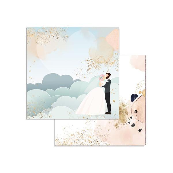 Stamperia - Designpapier "Love Story" Paper Pack 8x8 Inch - 10 Bogen