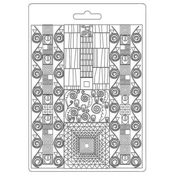 Stamperia - Gießform A5 "Klimt Patterns" Soft Mould 