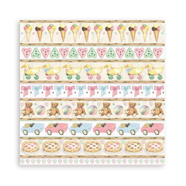 Stamperia - Designpapier "Daydream" Paper Pack 6x6 Inch - 10 Bogen