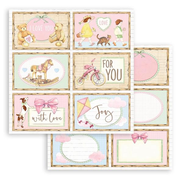 Stamperia - Designpapier "Daydream" Paper Pack 6x6 Inch - 10 Bogen