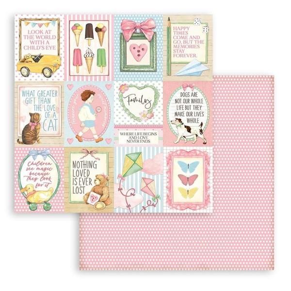 Stamperia - Designpapier "Daydream" Paper Pack 6x6 Inch - 10 Bogen