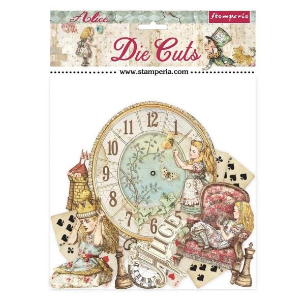 Stamperia - Stanzteile "Alice Through the Looking Glass" Die Cuts