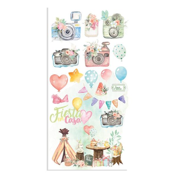 Stamperia - Designpapier "Celebration " Paper Pack 6x12 Inch - 10 Bogen