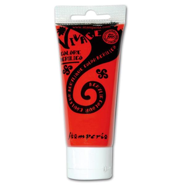 Stamperia - Acrylfarbe "Vermilion" Vivace Acrylic Paint 60ml