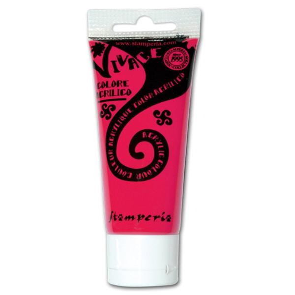 Stamperia - Acrylfarbe "Scarlet" Vivace Acrylic Paint 60ml