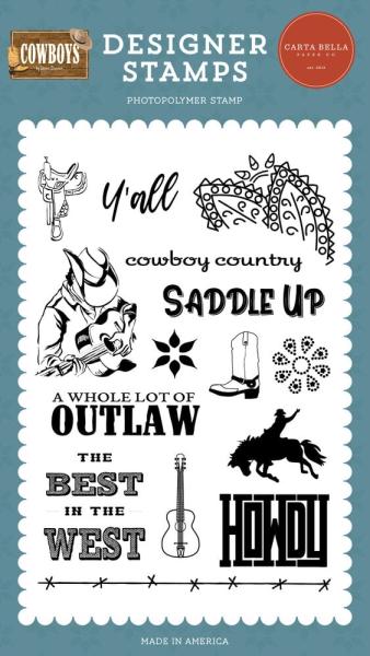 Carta Bella - Stempelset "Saddle Up" Clear Stamps