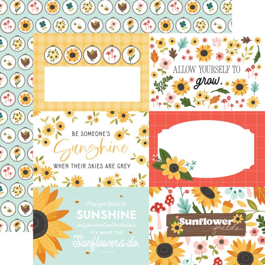 Carta Bella - Designpapier "Sunflower Summer" Collection Kit 12x12 Inch - 12 Bogen  