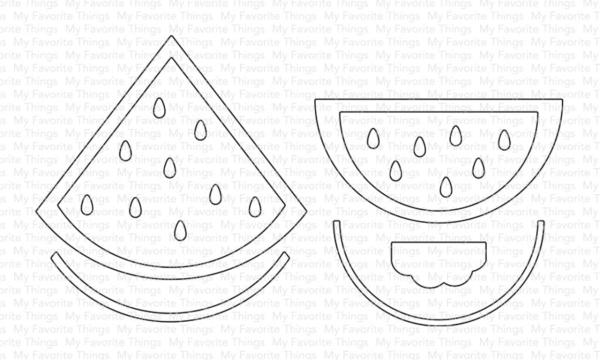 My Favorite Things - Stanzschablone "Watermelon Slice" Die-namics