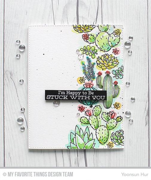 My Favorite Things - Stempelset "Sweet Succulents" Clear Stamps