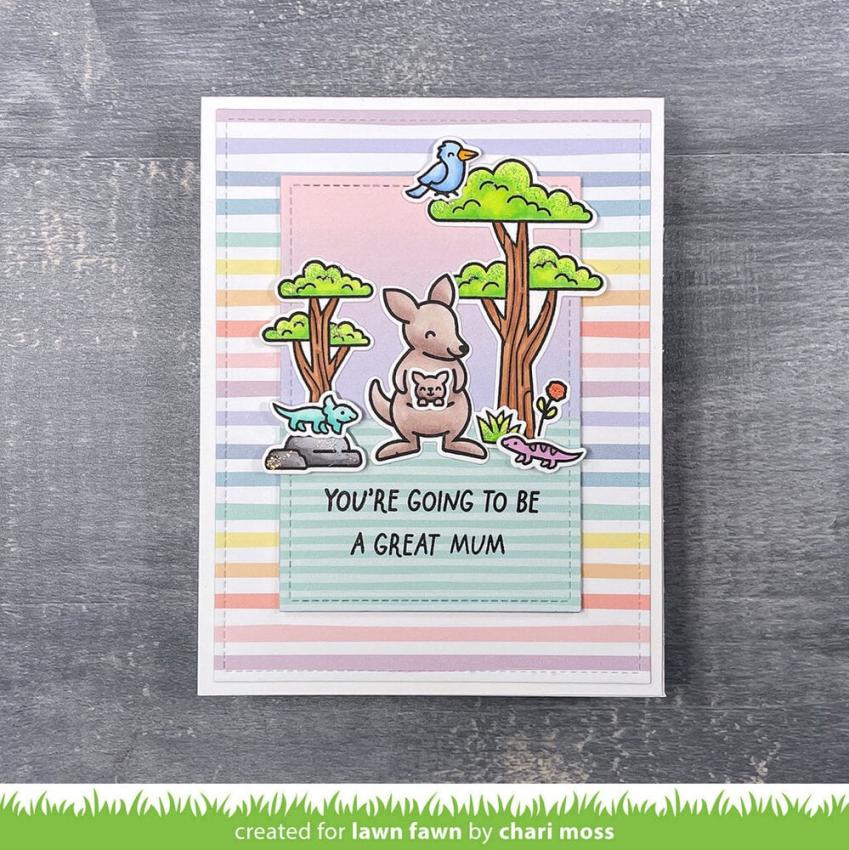 Lawn Fawn - Stempelset "All the Mums" Clear Stamp