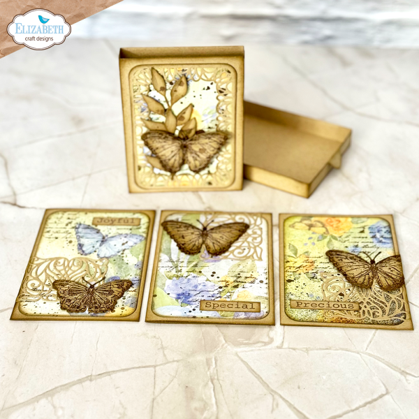 Elizabeth Craft Designs - Stanzschalone "Layered Butterflies" Dies