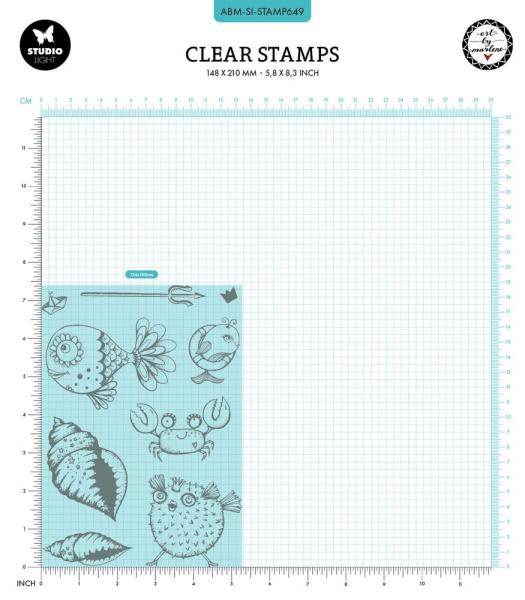 Art By Marlene - Stempelset "Underwater Party" Signature Collection Clear Stamps