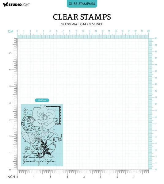 Studio Light - Stempel "Rose" Clear Stamps