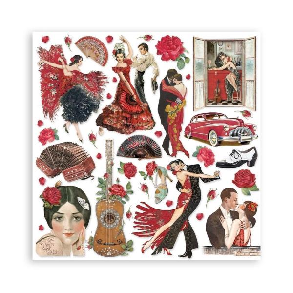 Stamperia - Designpapier "Desire" Paper Pack 12x12 Inch - 10 Bogen