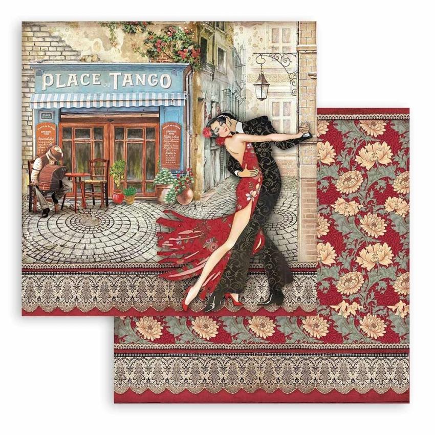 Stamperia - Designpapier "Desire" Paper Pack 12x12 Inch - 10 Bogen