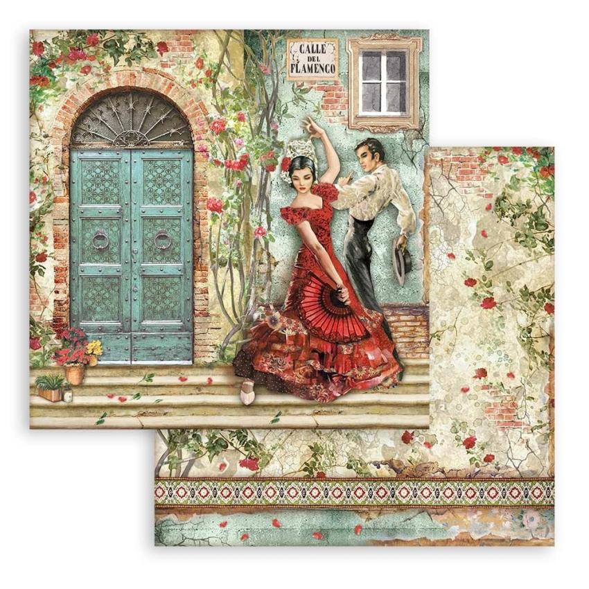 Stamperia - Designpapier "Desire" Paper Pack 12x12 Inch - 10 Bogen