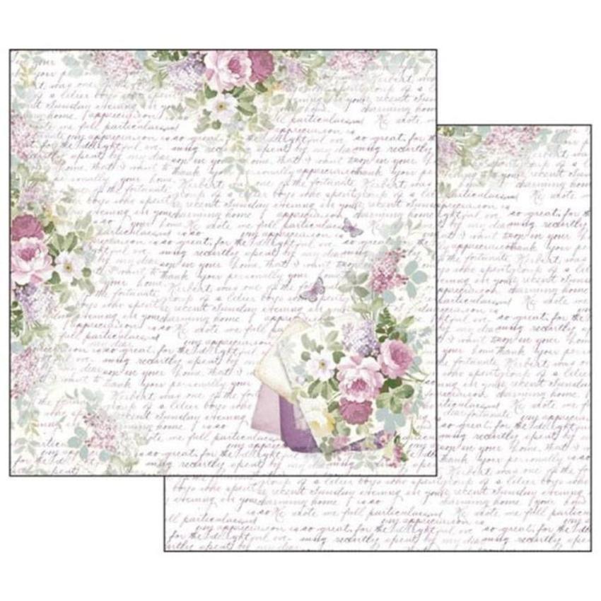 Stamperia - Designpapier "Lilac" Paper Pack 12x12 Inch - 10 Bogen