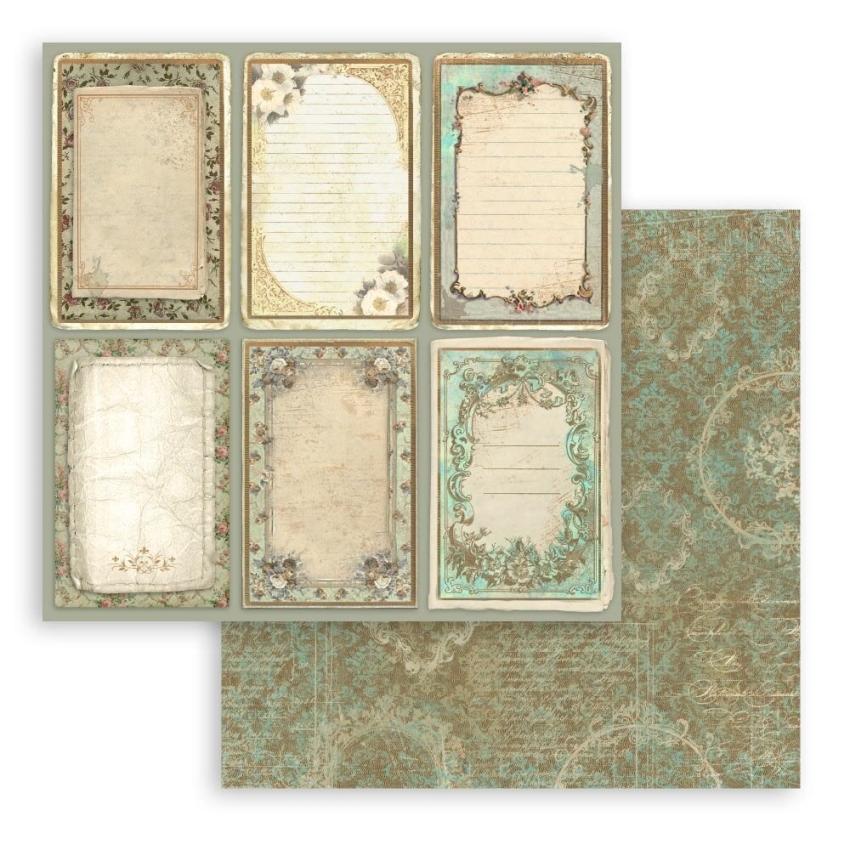 Stamperia - Designpapier "Precious" Paper Pack 12x12 Inch - 10 Bogen