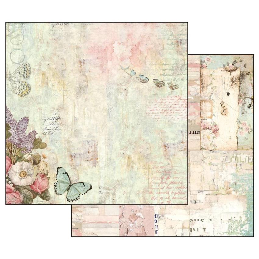 Stamperia - Designpapier "Wonderland" Paper Pack 12x12 Inch - 10 Bogen