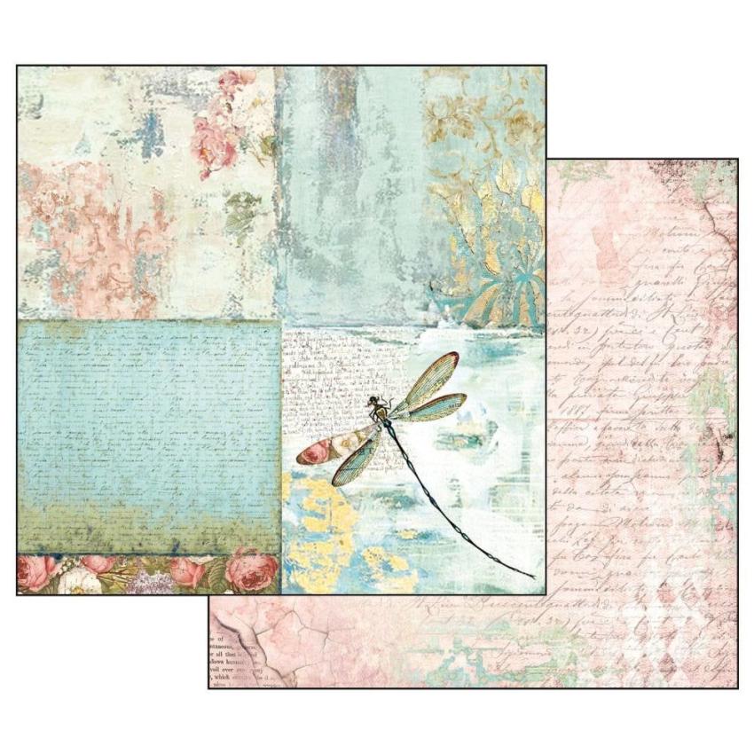 Stamperia - Designpapier "Wonderland" Paper Pack 12x12 Inch - 10 Bogen