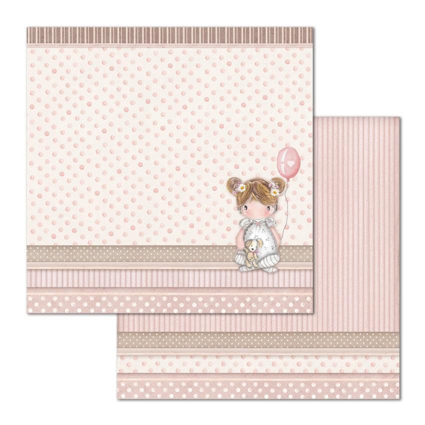 Stamperia - Designpapier "Little Girl" Paper Pack 12x12 Inch - 10 Bogen