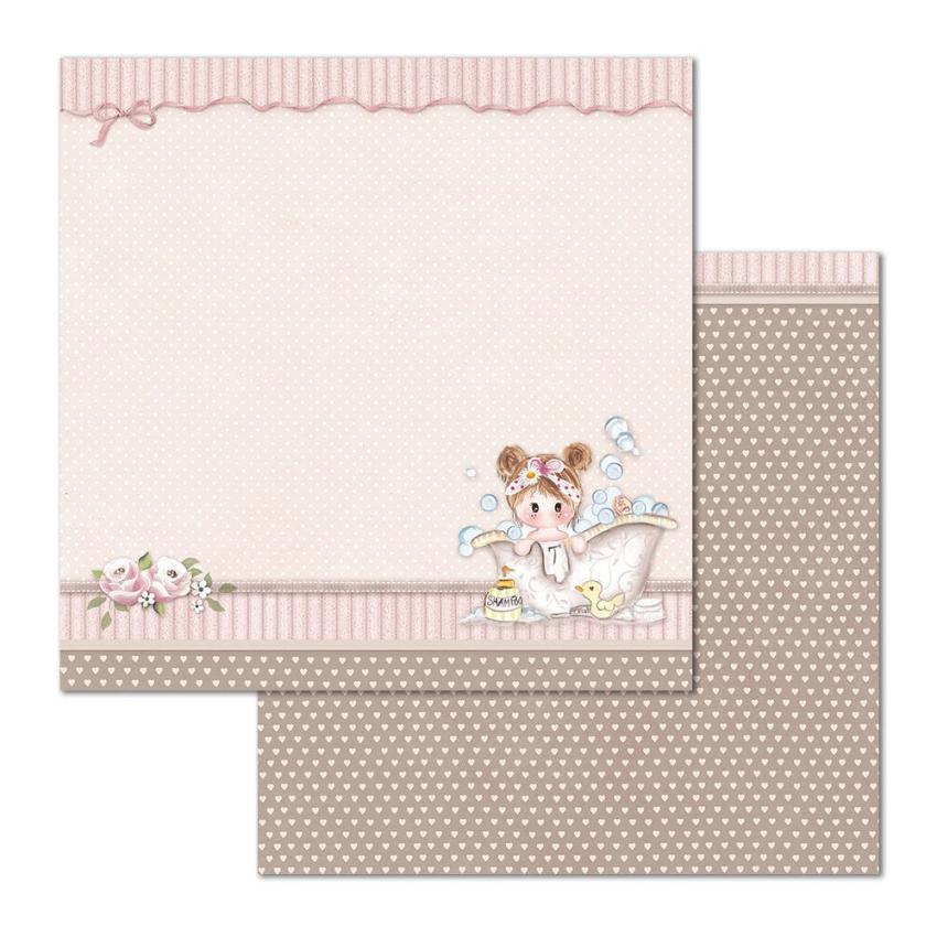 Stamperia - Designpapier "Little Girl" Paper Pack 12x12 Inch - 10 Bogen