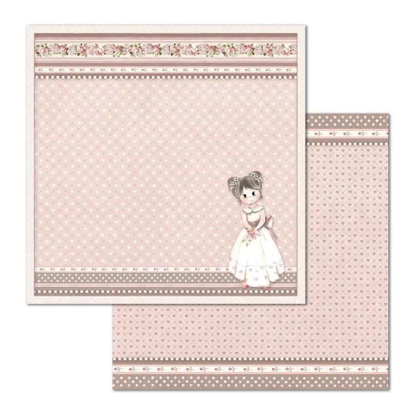 Stamperia - Designpapier "Little Girl" Paper Pack 12x12 Inch - 10 Bogen