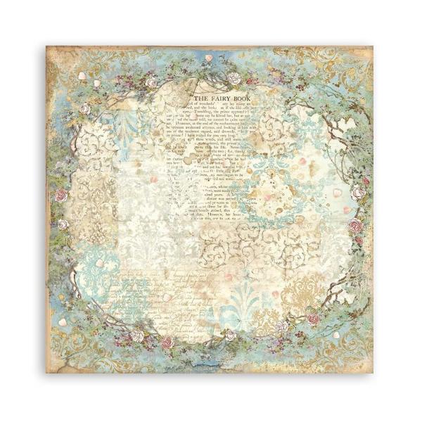 Stamperia - Designpapier "Sleeping Beauty Lovers" Paper Sheets 12x12 Inch - 10 Bogen