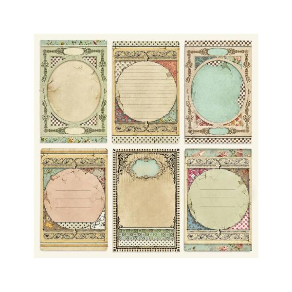 Stamperia - Designpapier "Alice Tea Time" Paper Sheets 12x12 Inch - 10 Bogen