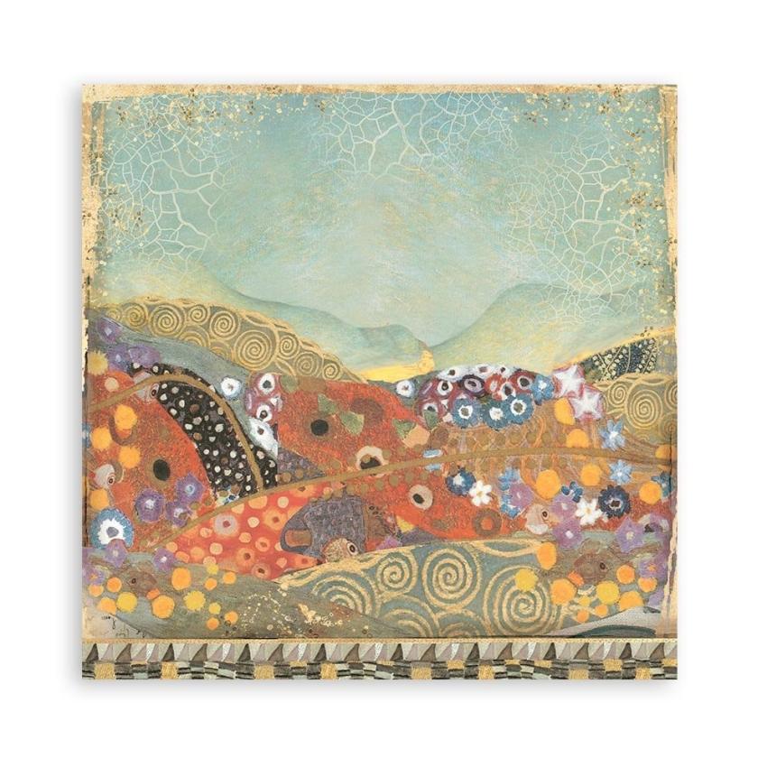 Stamperia - Designpapier "Klimt" Maxi Paper Pack 12x12 Inch - 10 Bogen