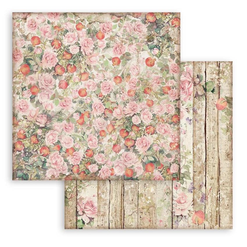 Stamperia - Designpapier "Casa Granada" Maxi Paper Pack 12x12 Inch - 10 Bogen