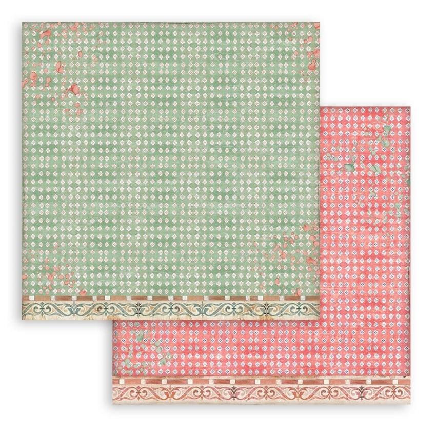 Stamperia - Designpapier "Casa Granada" Maxi Paper Pack 12x12 Inch - 10 Bogen