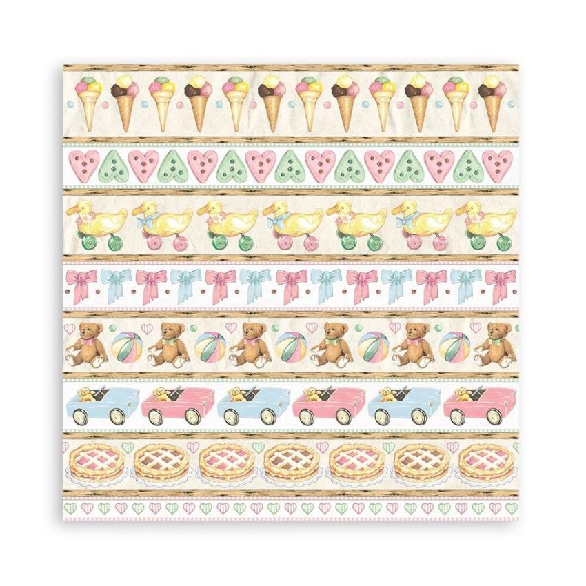 Stamperia - Designpapier "Daydream" Paper Pack 12x12 Inch - 10 Bogen