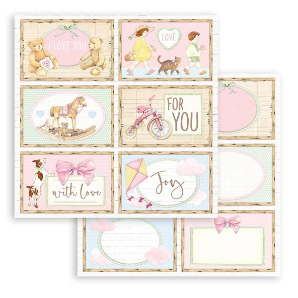 Stamperia - Designpapier "Daydream 6 Cards" Paper Sheets 12x12 Inch - 10 Bogen