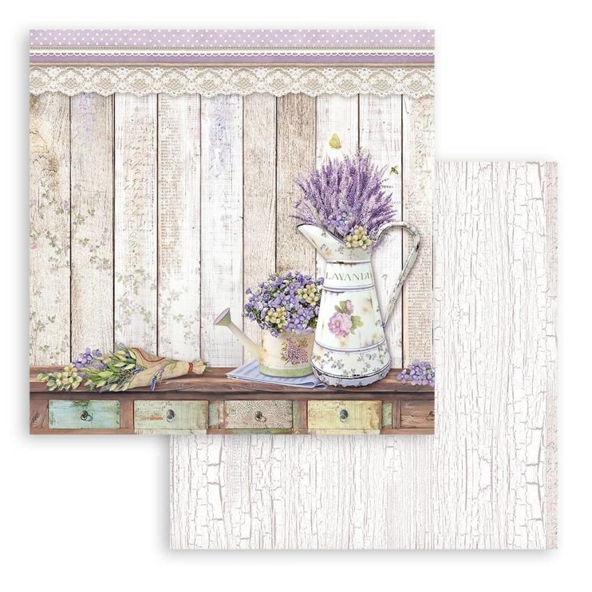 Stamperia - Designpapier "Provence" Paper Pack 12x12 Inch - 10 Bogen