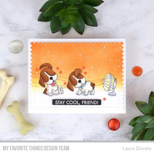 My Favorite Things - Stempelset "Playful Pups" Clear Stamps