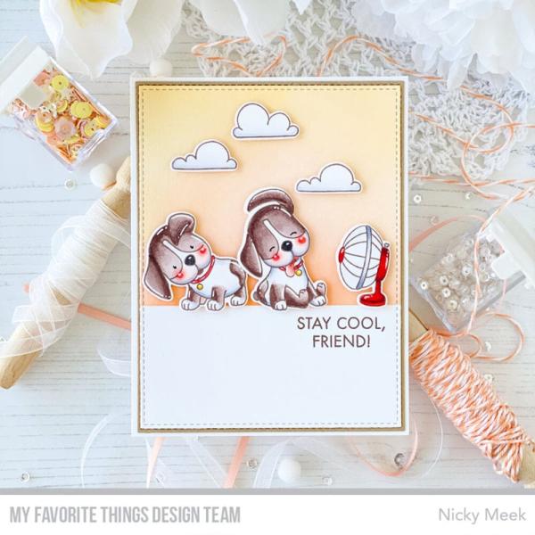 My Favorite Things - Stempelset "Playful Pups" Clear Stamps