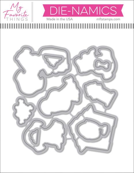 My Favorite Things - Stanzschablone "Playful Pups" Die-namics