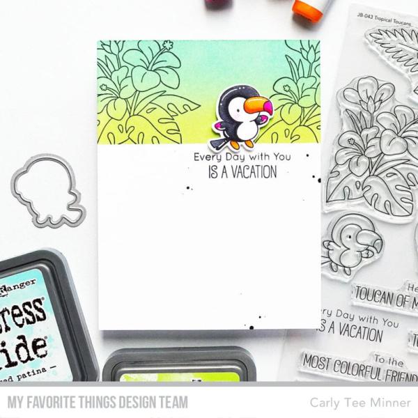 My Favorite Things - Stempelset "Tropical Toucans" Clear Stamps