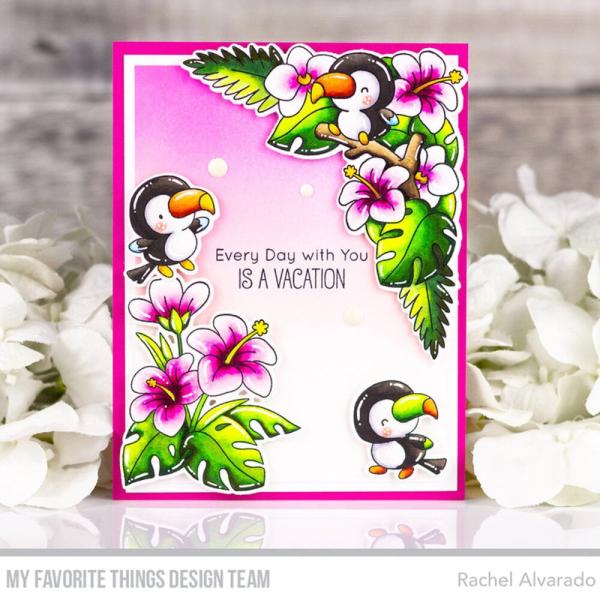 My Favorite Things - Stempelset "Tropical Toucans" Clear Stamps