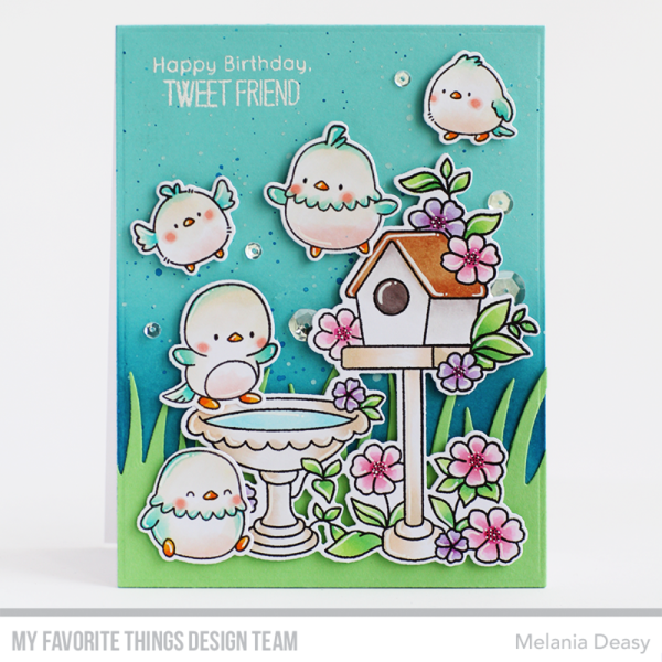 My Favorite Things - Stempelset "Tweet Friends" Clear Stamps